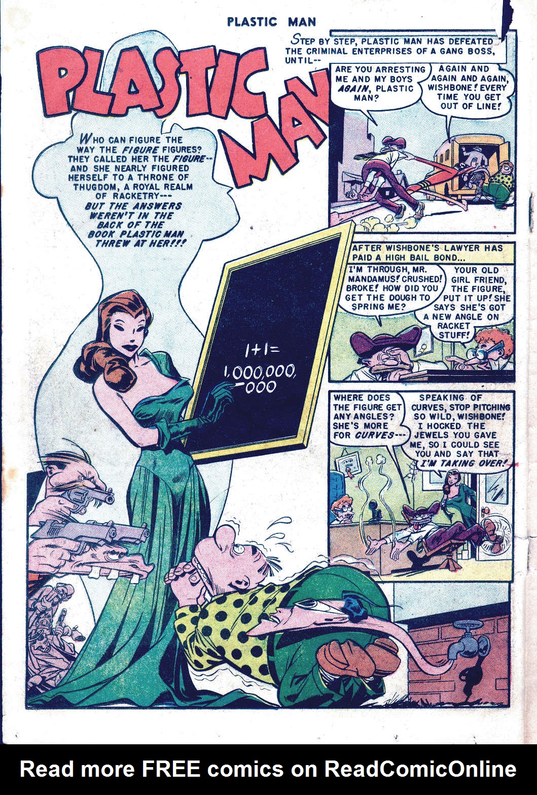 Read online Plastic Man (1943) comic -  Issue #49 - 18