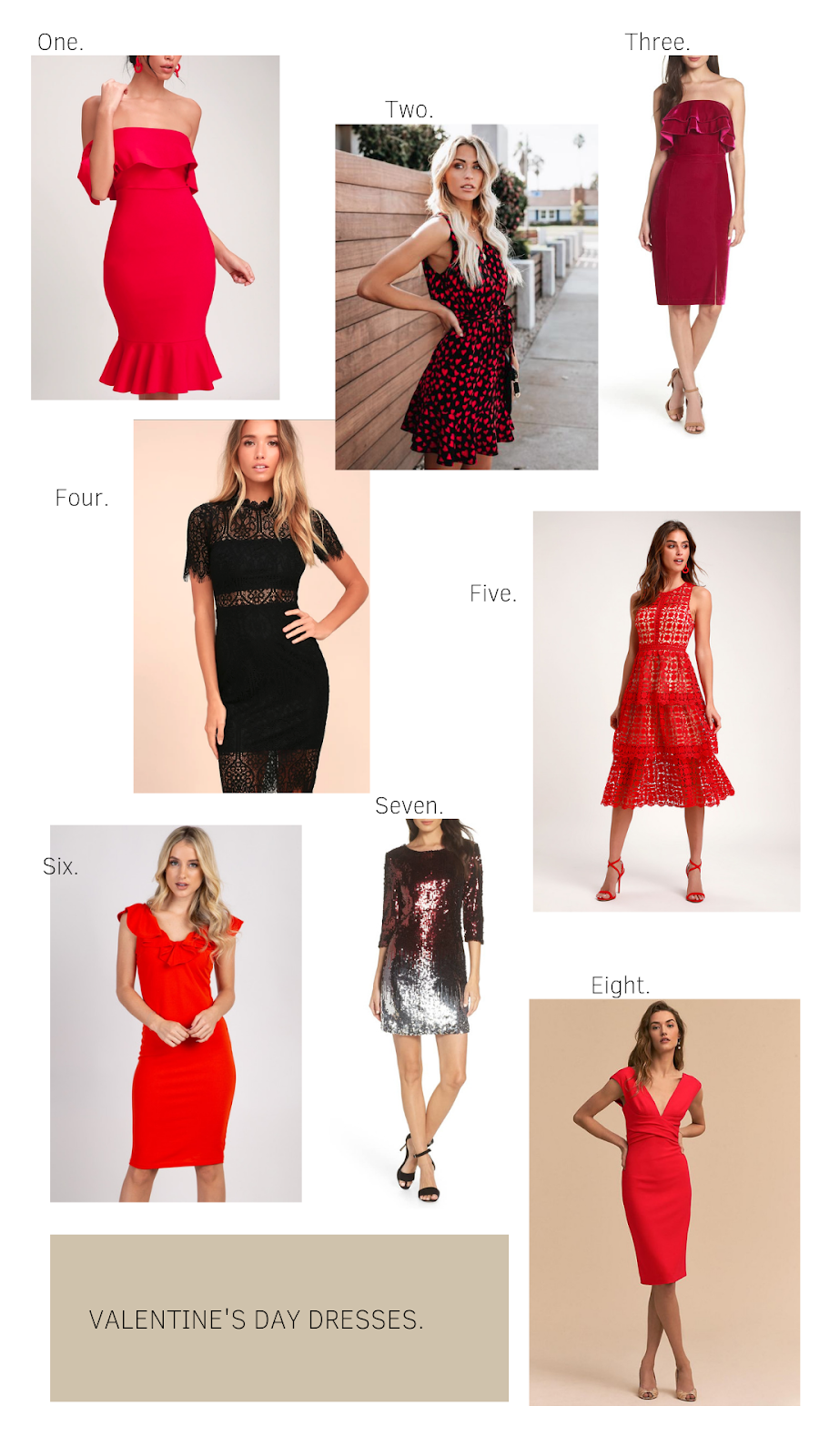 Sparkles and Lattes Valentine's Day Dresses