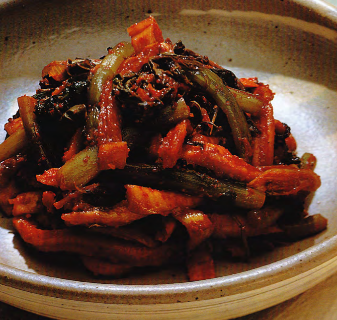 How to Make Korean SemiDried Radish Chips Mu Mallaengi Chorim Asian