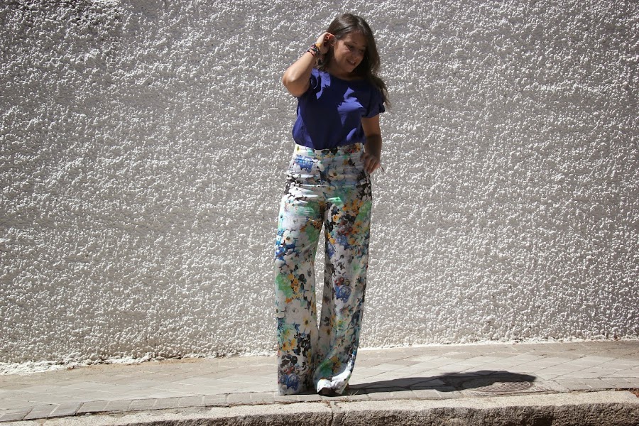 DIY Costura: Pantalón palazo (patrones y moldes gratis). Blog de costura y blog diy.