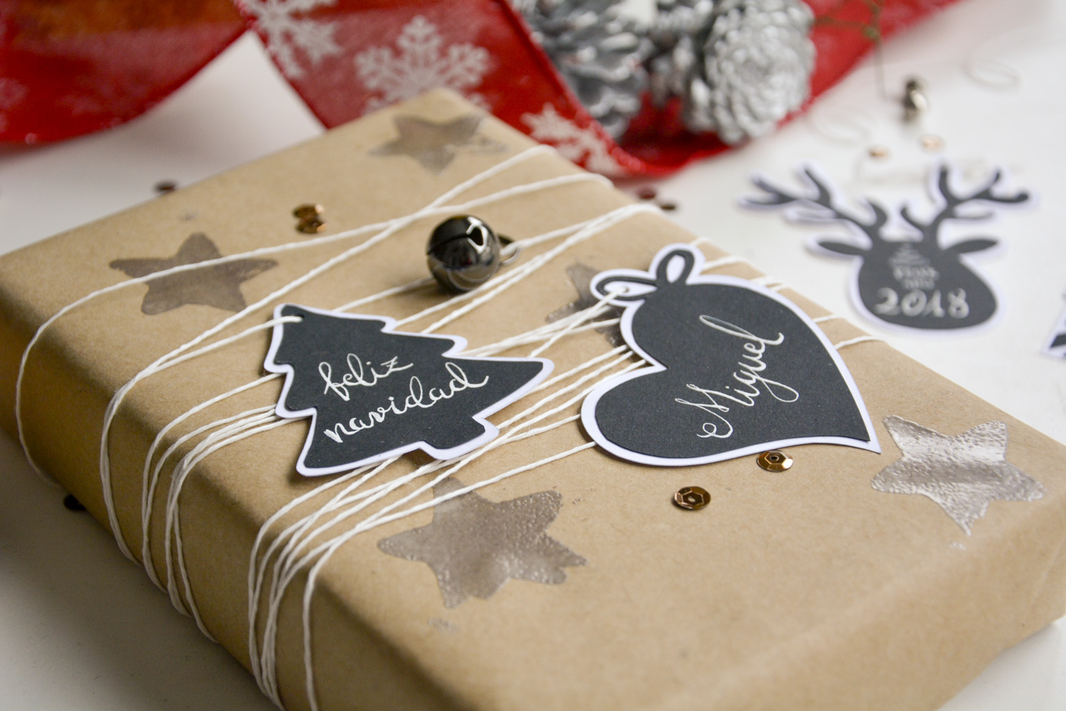 Etiquetas navideñas