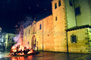 fiesta popular en el valle del jerte