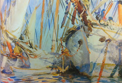 sargent singer john watercolors 1908 ships watercolor three
