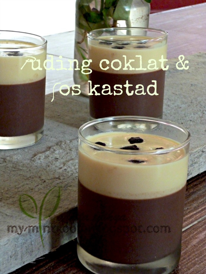 Resepi Puding Coklat Sos Kastad Kongsi Resepi