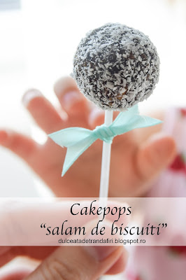 Cakepops "salam de biscuiti"