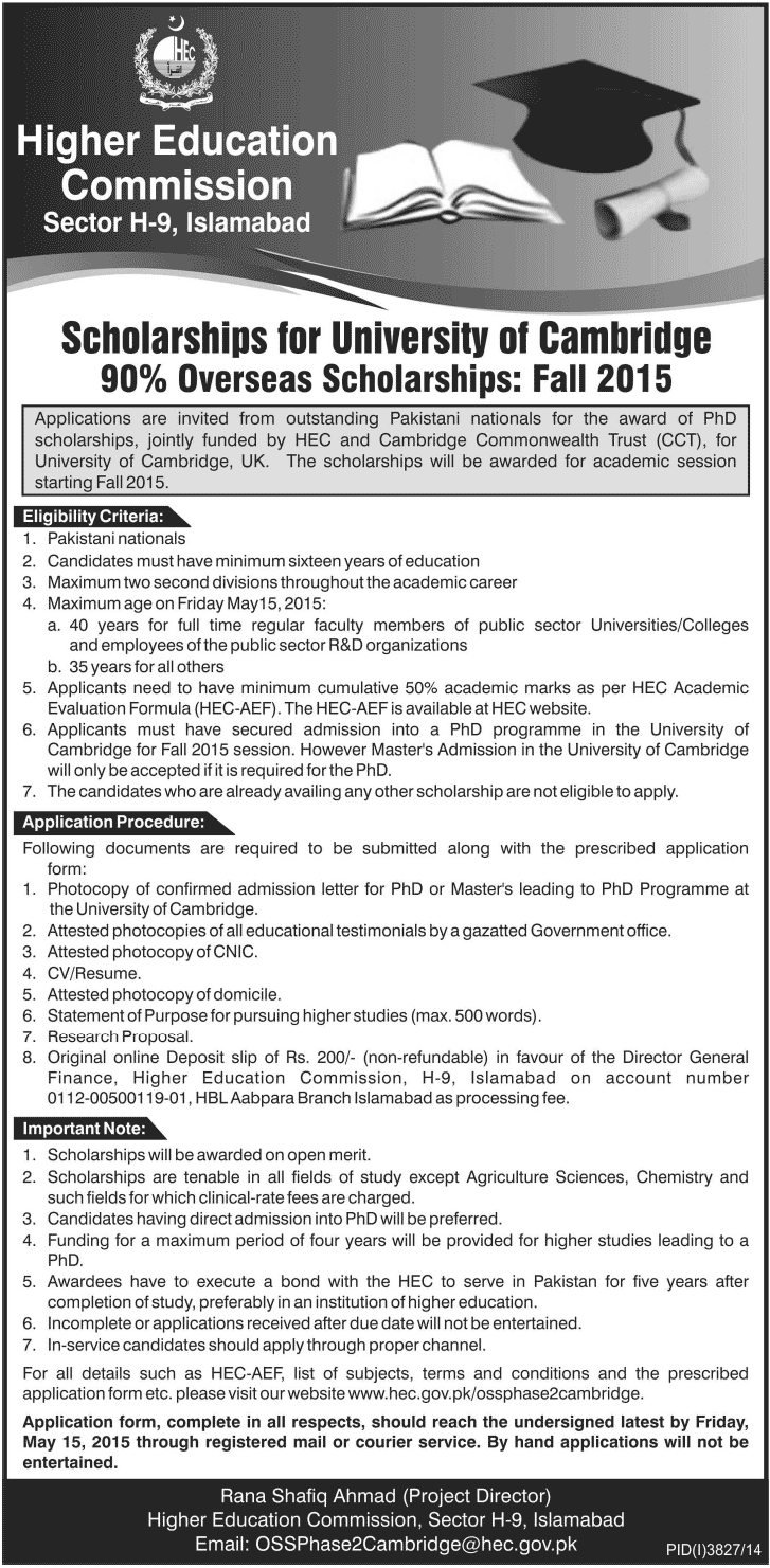 Cambridge overseas trust scholarship essay