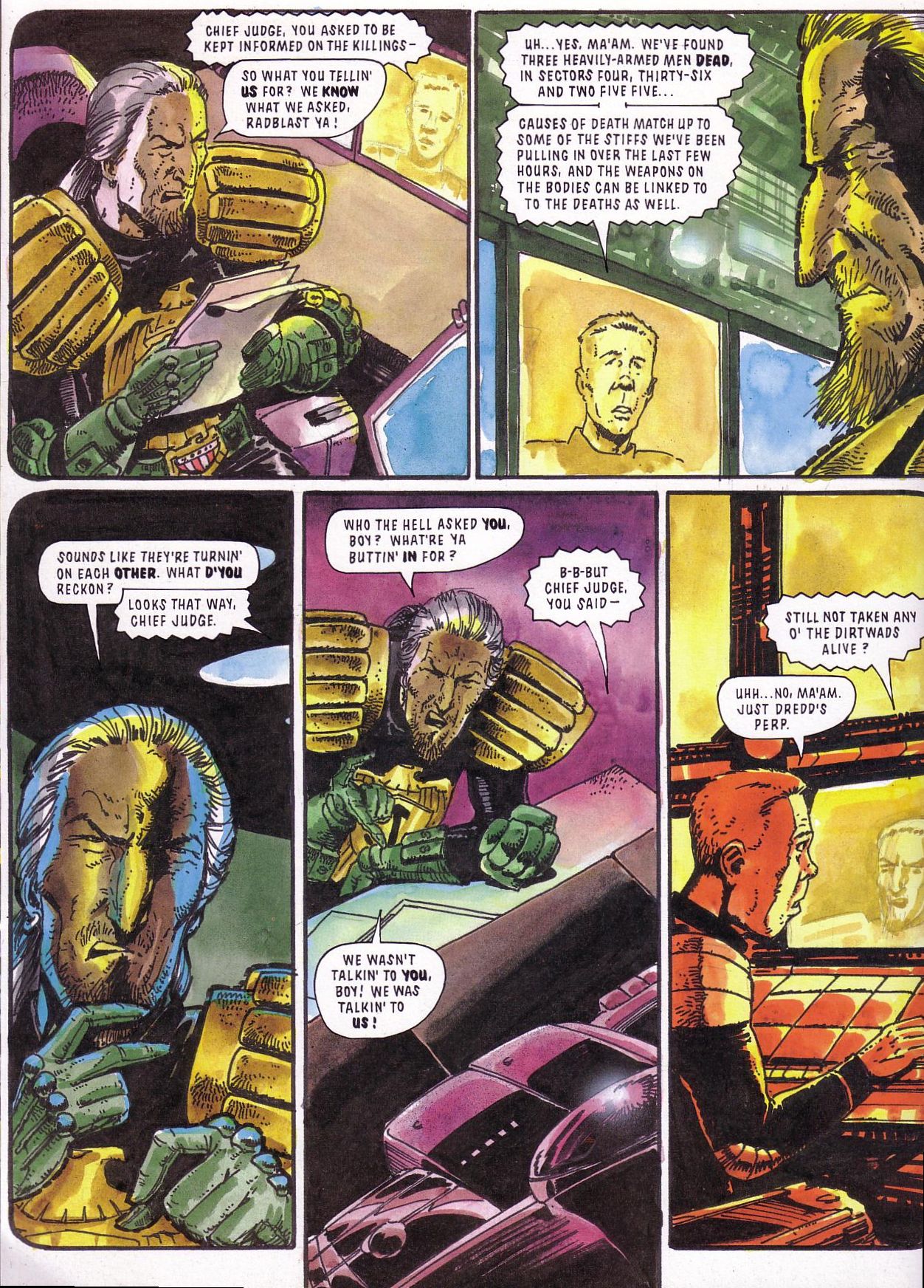 Read online Judge Dredd: The Complete Case Files comic -  Issue # TPB 15 (Part 1) - 178