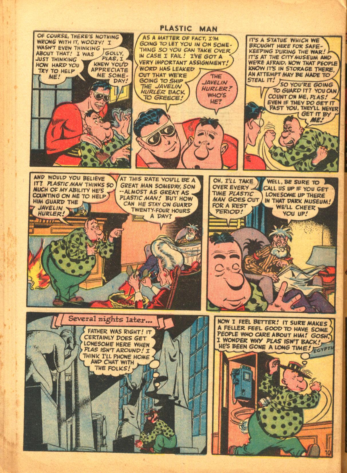 Plastic Man (1943) issue 4 - Page 46