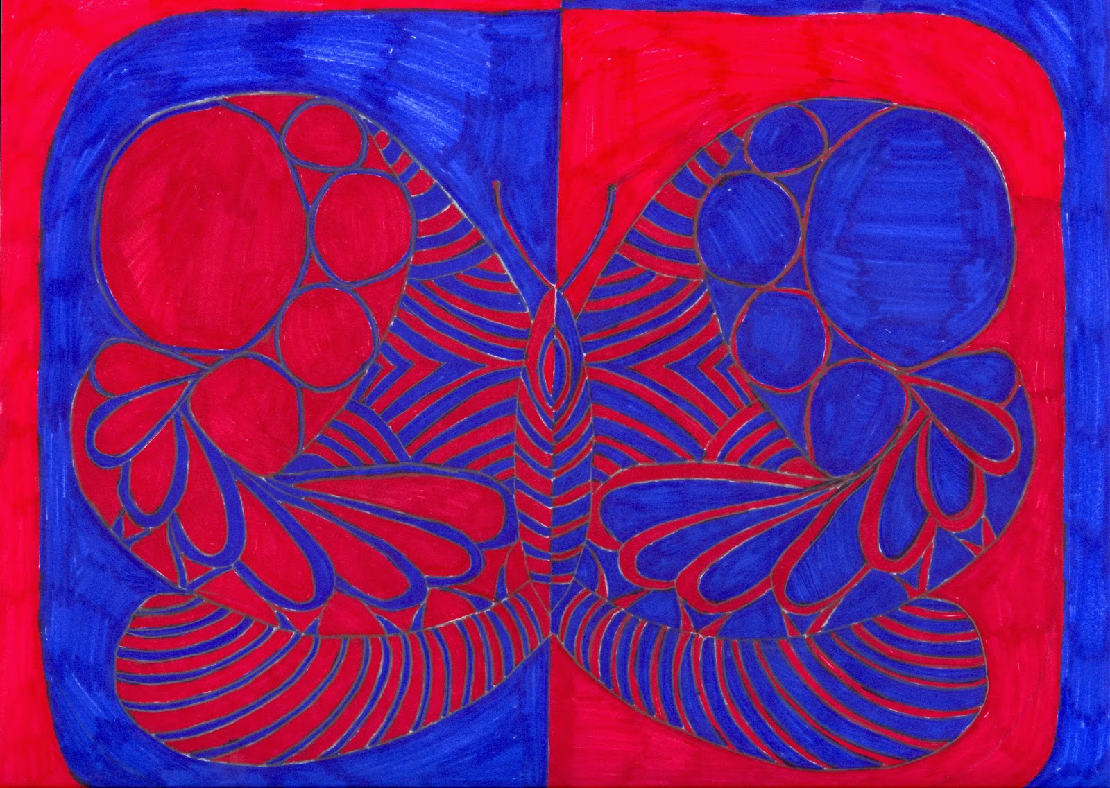 POSITIVE/NEGATIVE BUTTERFLY ASSIGNMENT