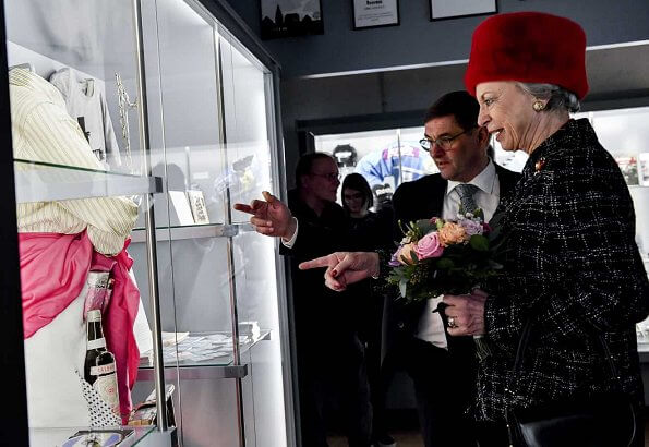 Princess Benedikte opened a new exhibition called 100 years with Denmark - Southern Jutland since the reunification at Jutland Museum