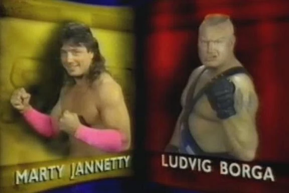 WWF / WWE SUMMERSLAM 1993: Marty Jannetty vs. Ludvig Borga