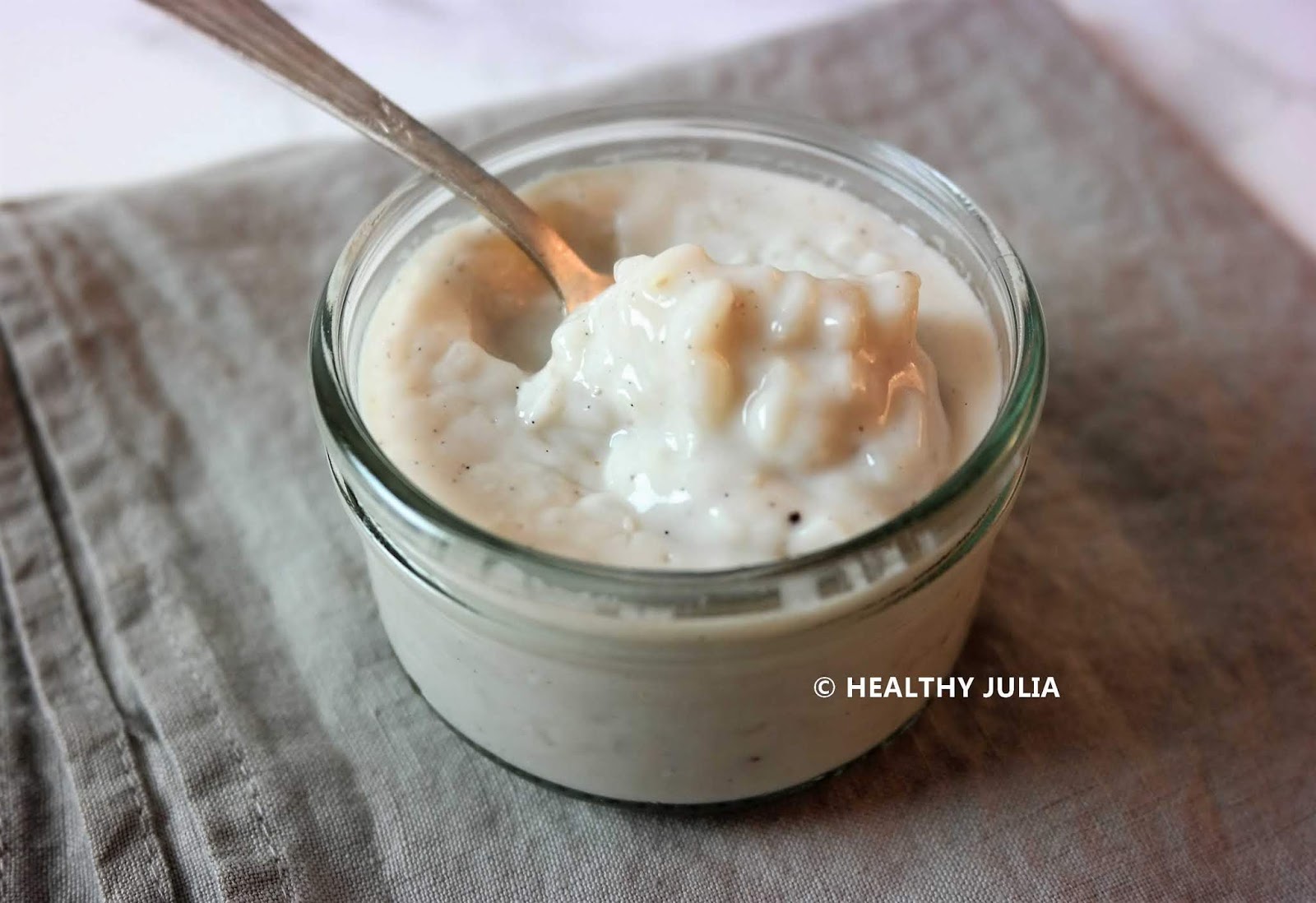 Cooking Julia Riz Au Lait D Amande A La Vanille