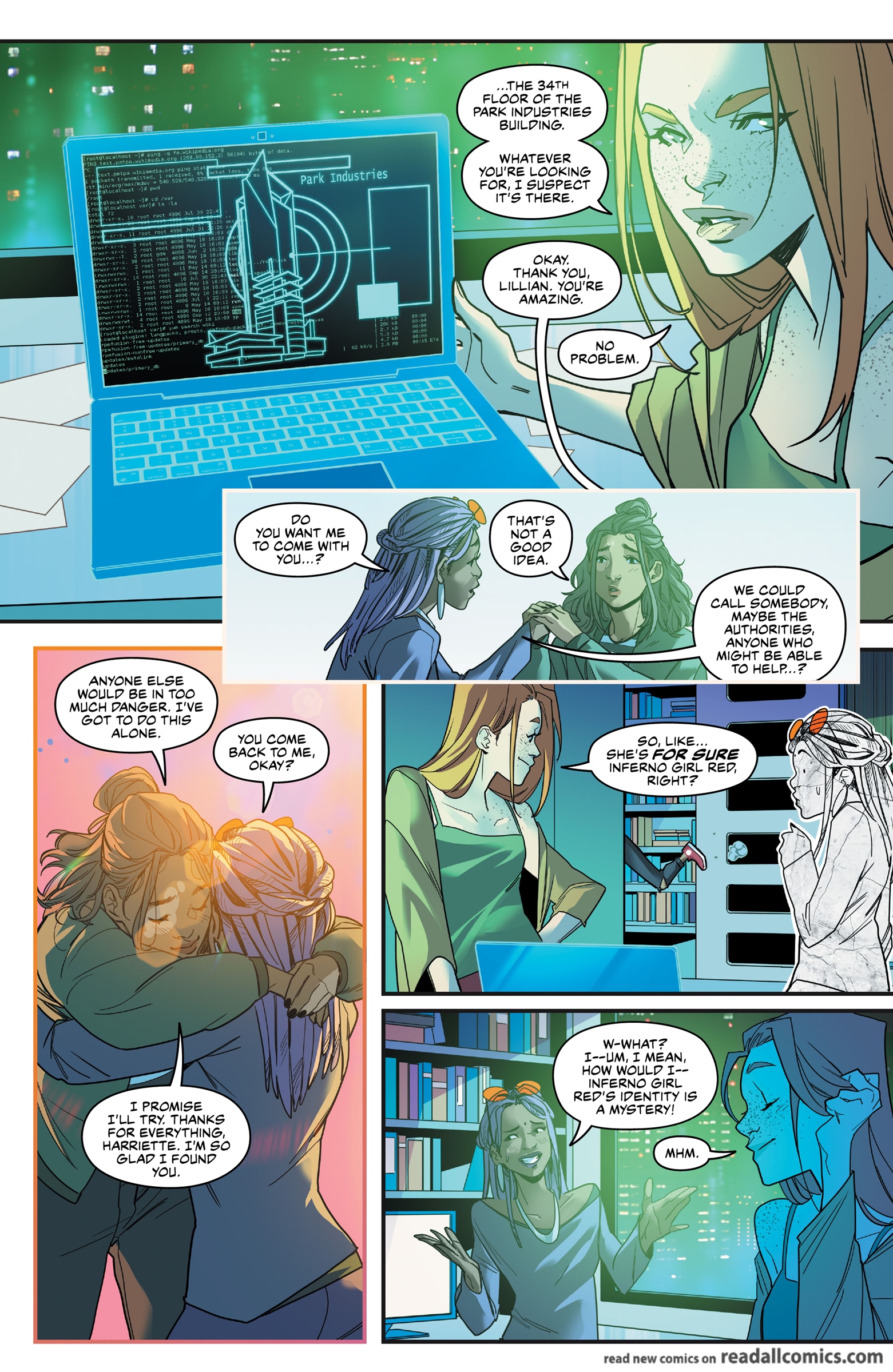 Inferno Girl Red chapter 3 page 11