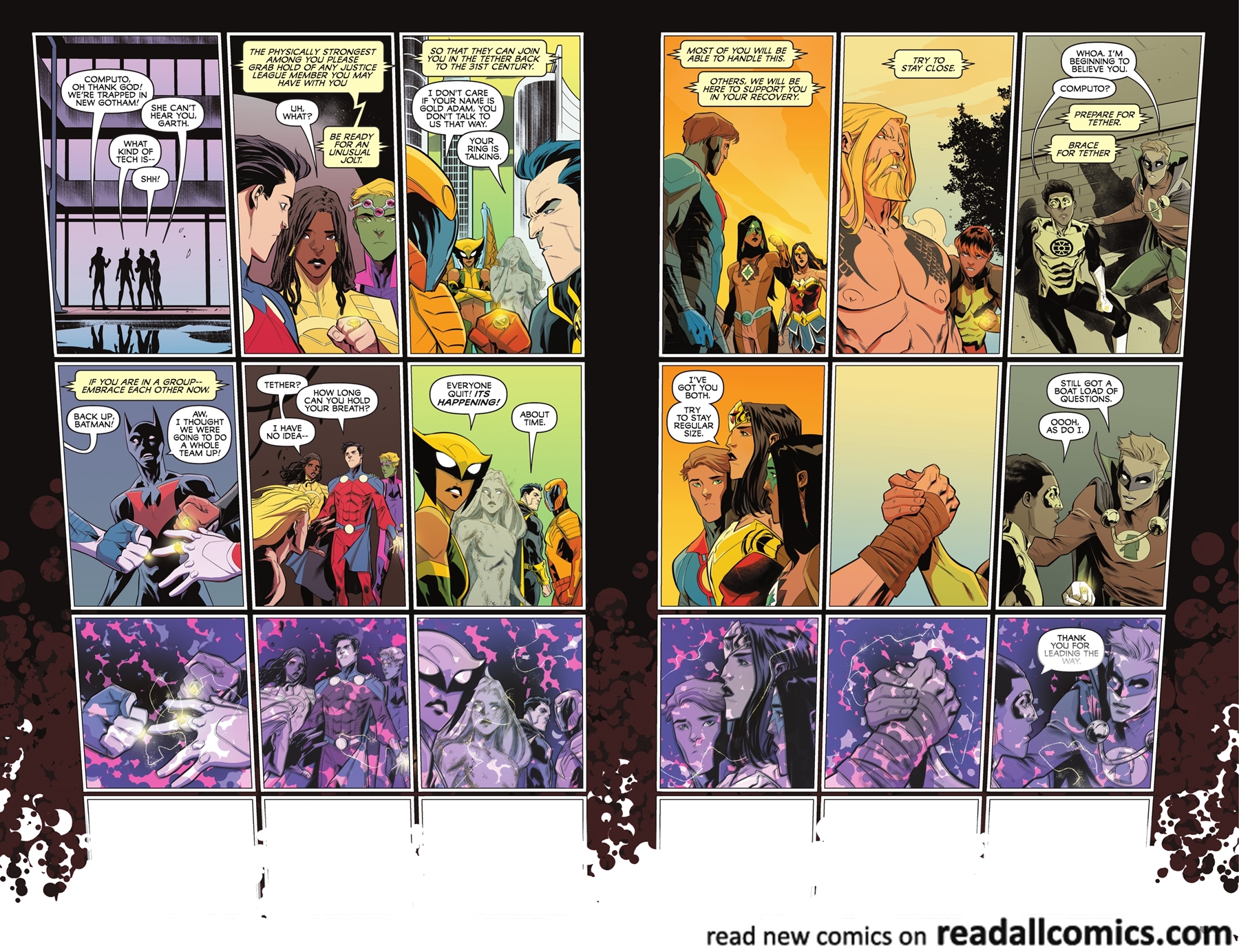 Justice League vs. the Legion of Super-Heroes Vol. 1 chapter 4 page 16