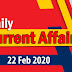 Kerala PSC Daily Malayalam Current Affairs 22 Feb 2020