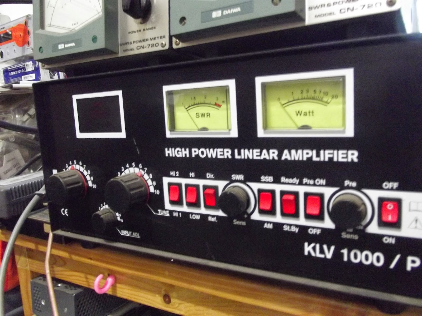LOUDED ANTENNA DIJUAL HF.... HIGH POWER LINEAR AMPLIFIER RM KLV 1000/P