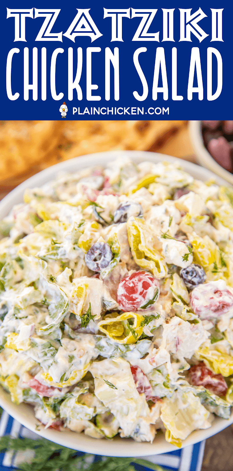 Tzatziki Chicken Salad Plain Chicken®