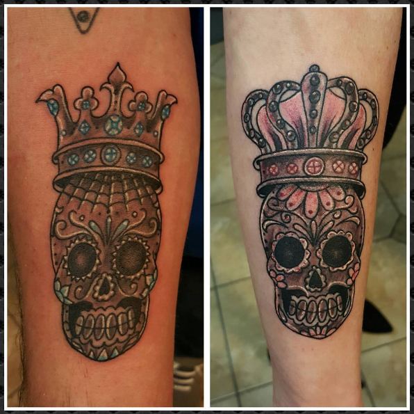 King and Queen Tattoos
