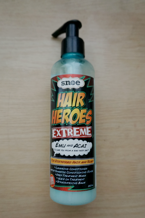 Snoe Hair Heroes Extreme Emu + Acai 5-in-1 Cleansing Conditioner