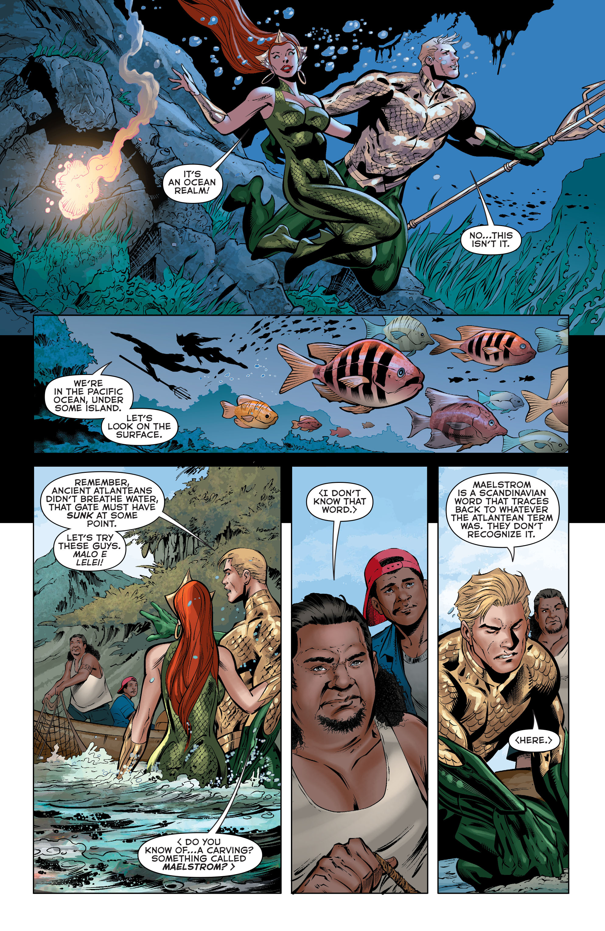 Read online Aquaman (2011) comic -  Issue #38 - 7