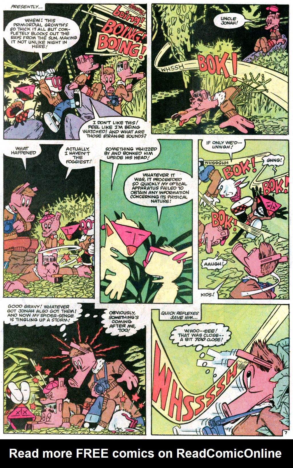 Read online Peter Porker, The Spectacular Spider-Ham comic -  Issue #1 - 8