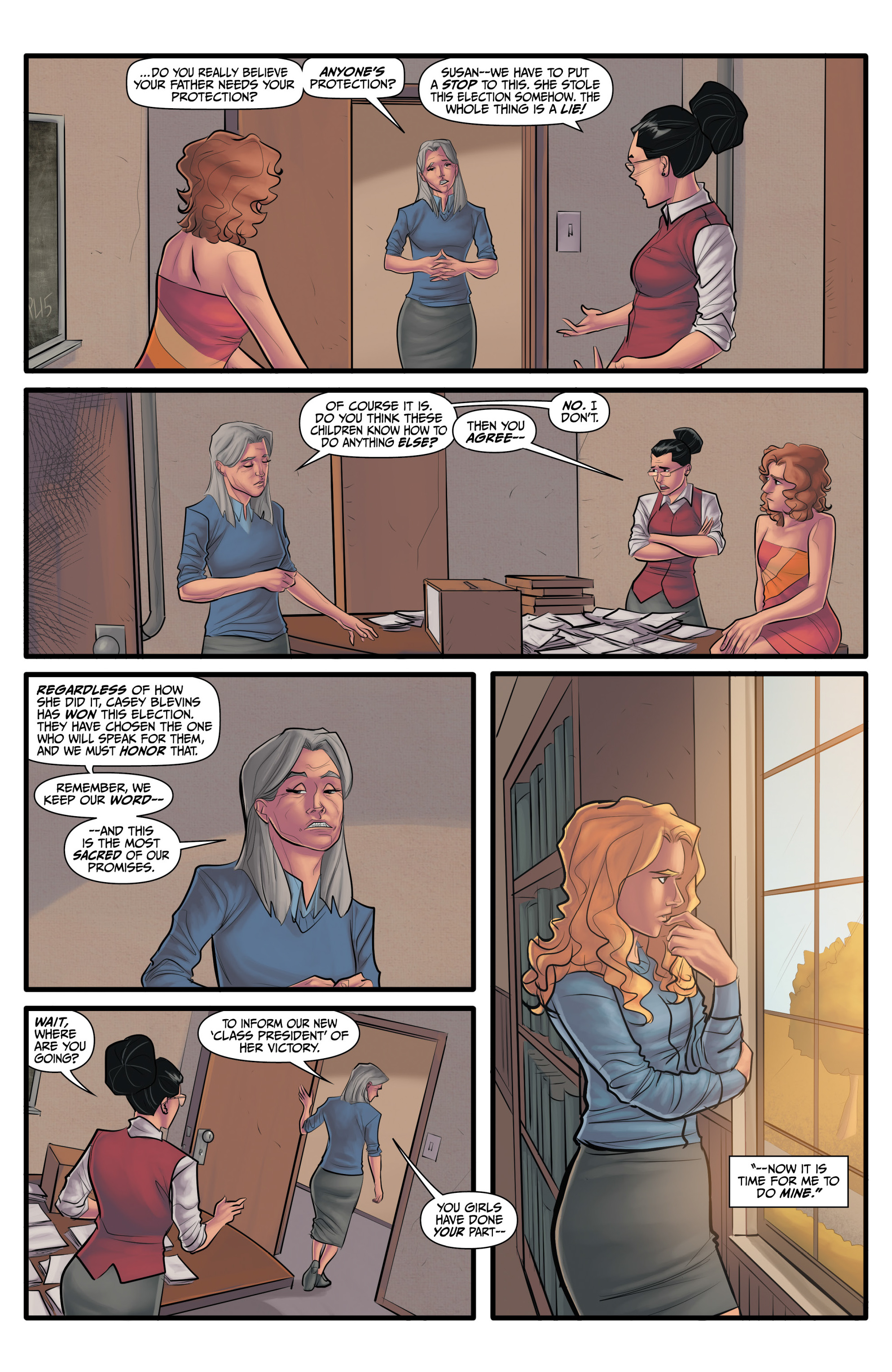 Read online Morning Glories comic -  Issue #49 - 14
