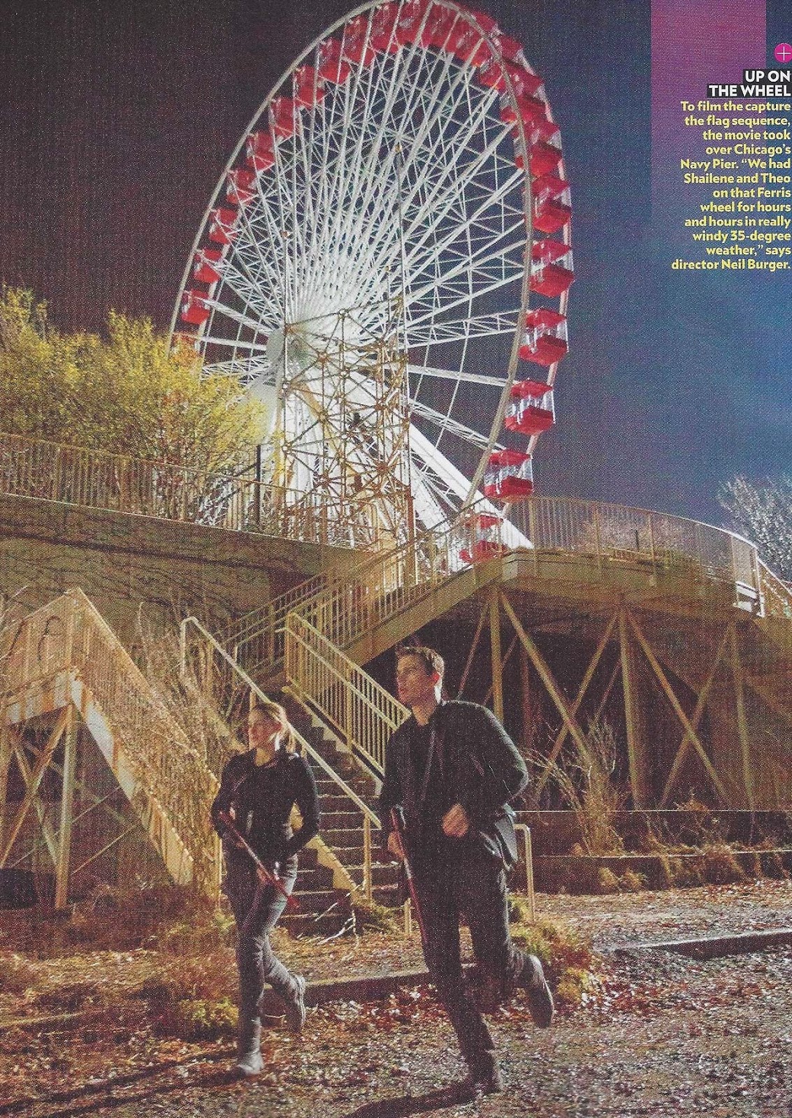 Divergent Ferris Wheel Scene
