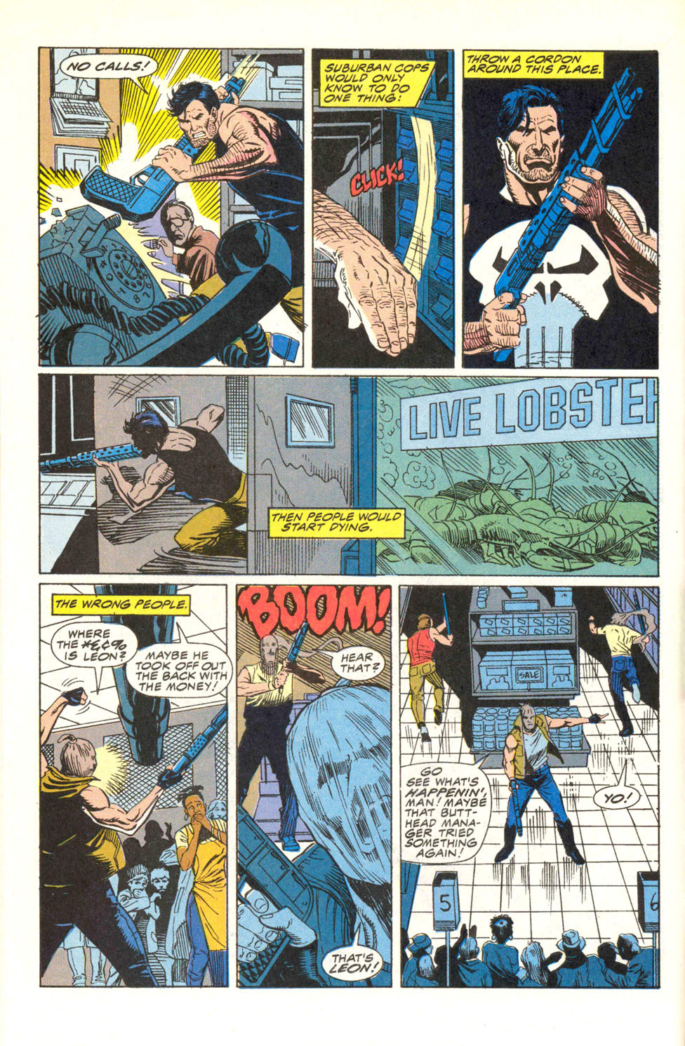 Read online The Punisher (1987) comic -  Issue #63 - The Big Check-Out - 12