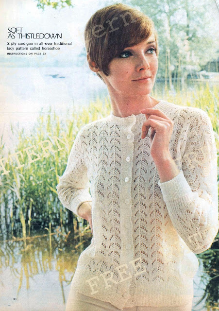 The Vintage Pattern Files - Free 1960's Knitting Patterna - Three Womens Sweaters