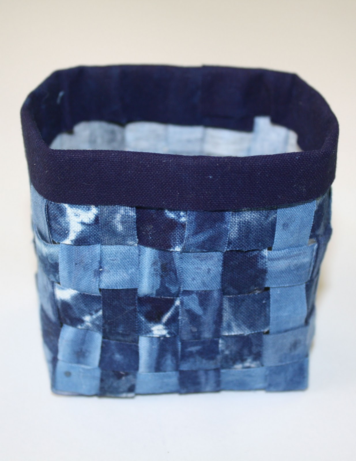 sarah bell smith Woven Fabric Basket