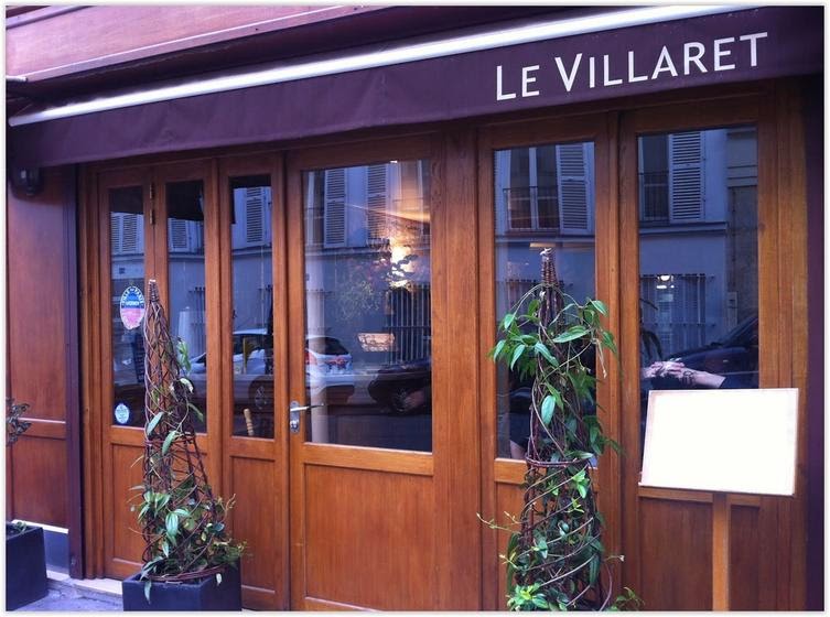 Paris Restaurants and Beyond: Le Villaret - Aging Well