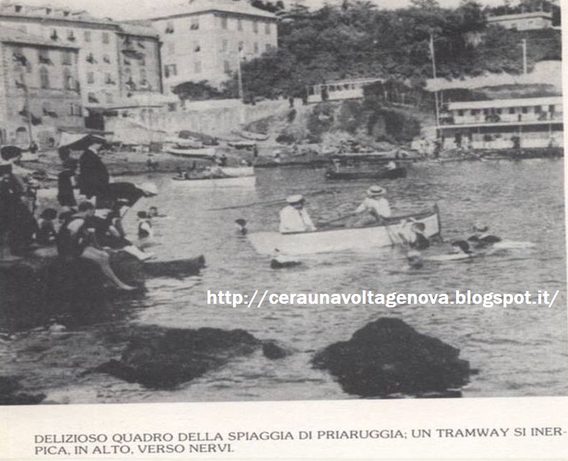 C'ERA UNA VOLTA GENOVA Priaruggia Bagnara Quinto