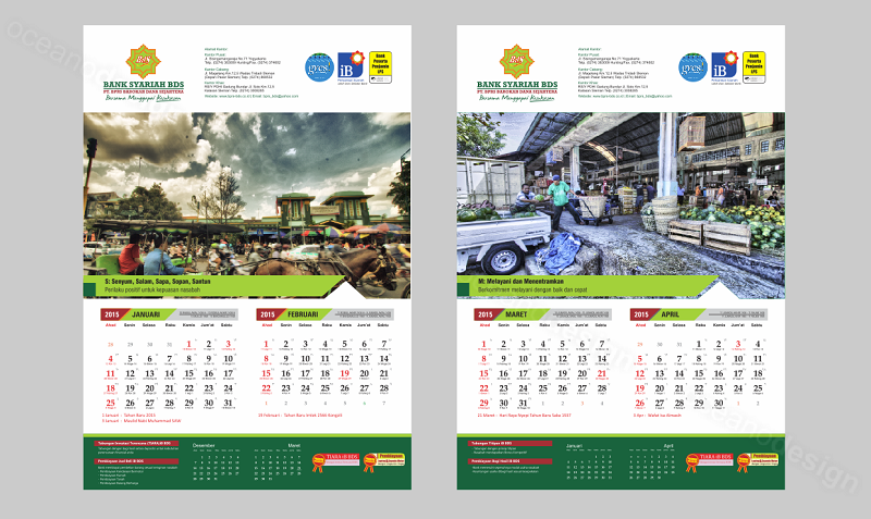  Desain  Kalender  BDS 2021 Jasa Desain  Grafis Jogja