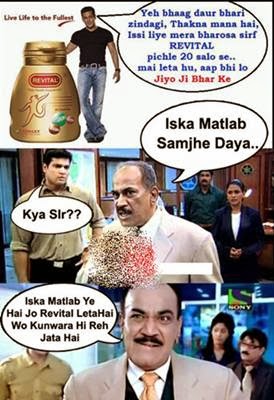 DAYA DARWAZA TOD DO!! - C I D SERIAL FUNNY PICTURES LATEST COLLECTION