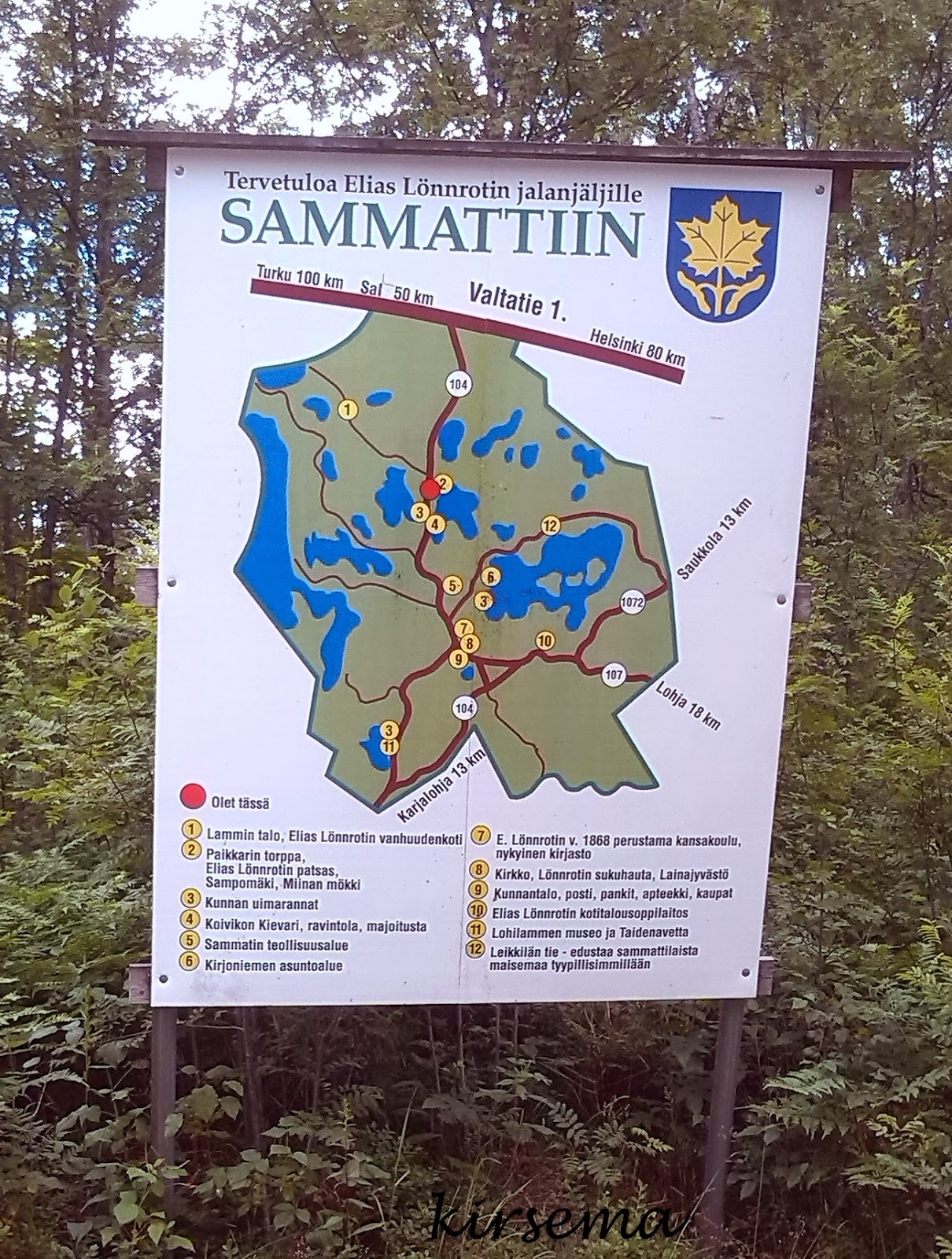 Jotain Ihan Muuta Kirsema Elias Lonnrotin Jalanjaljilla