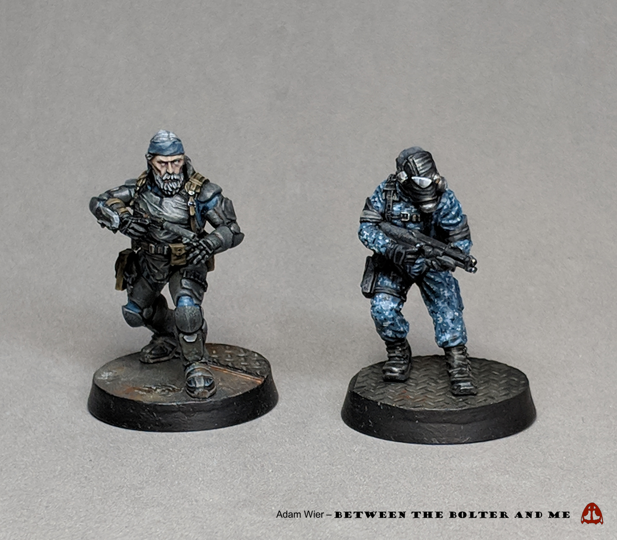 Between The Bolter And Me Imperial Guard Painting A Close