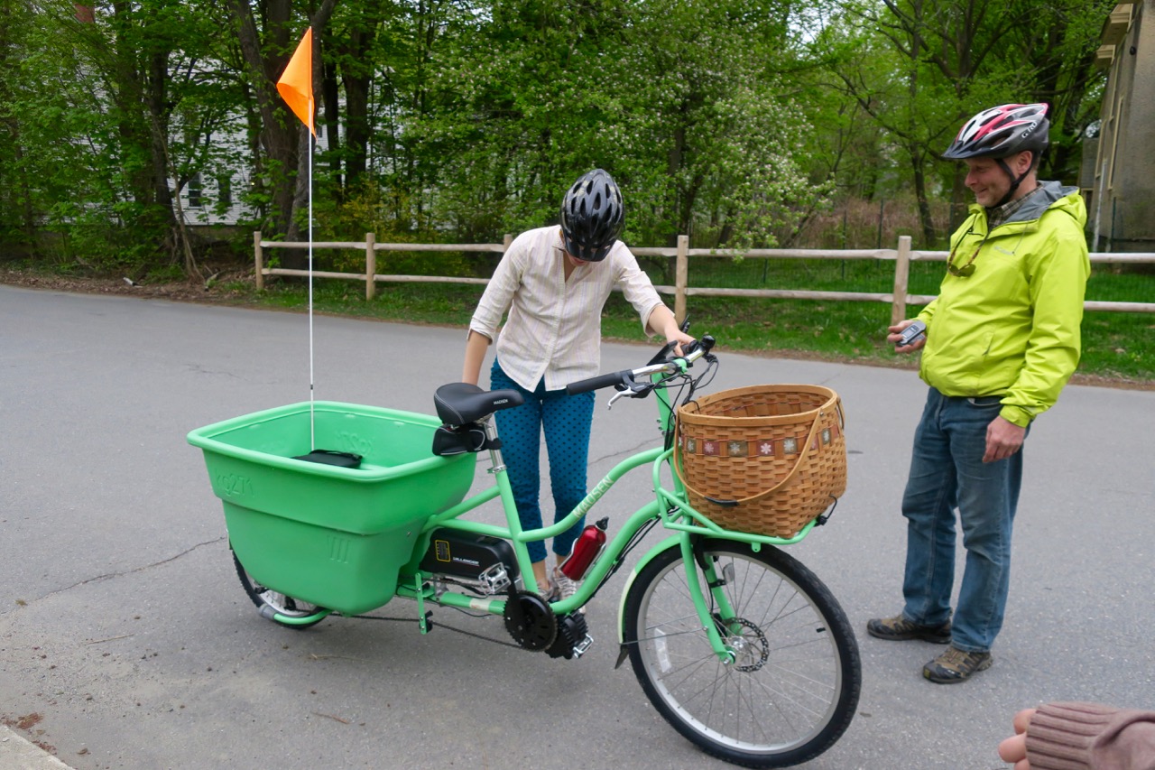electric bucket bike