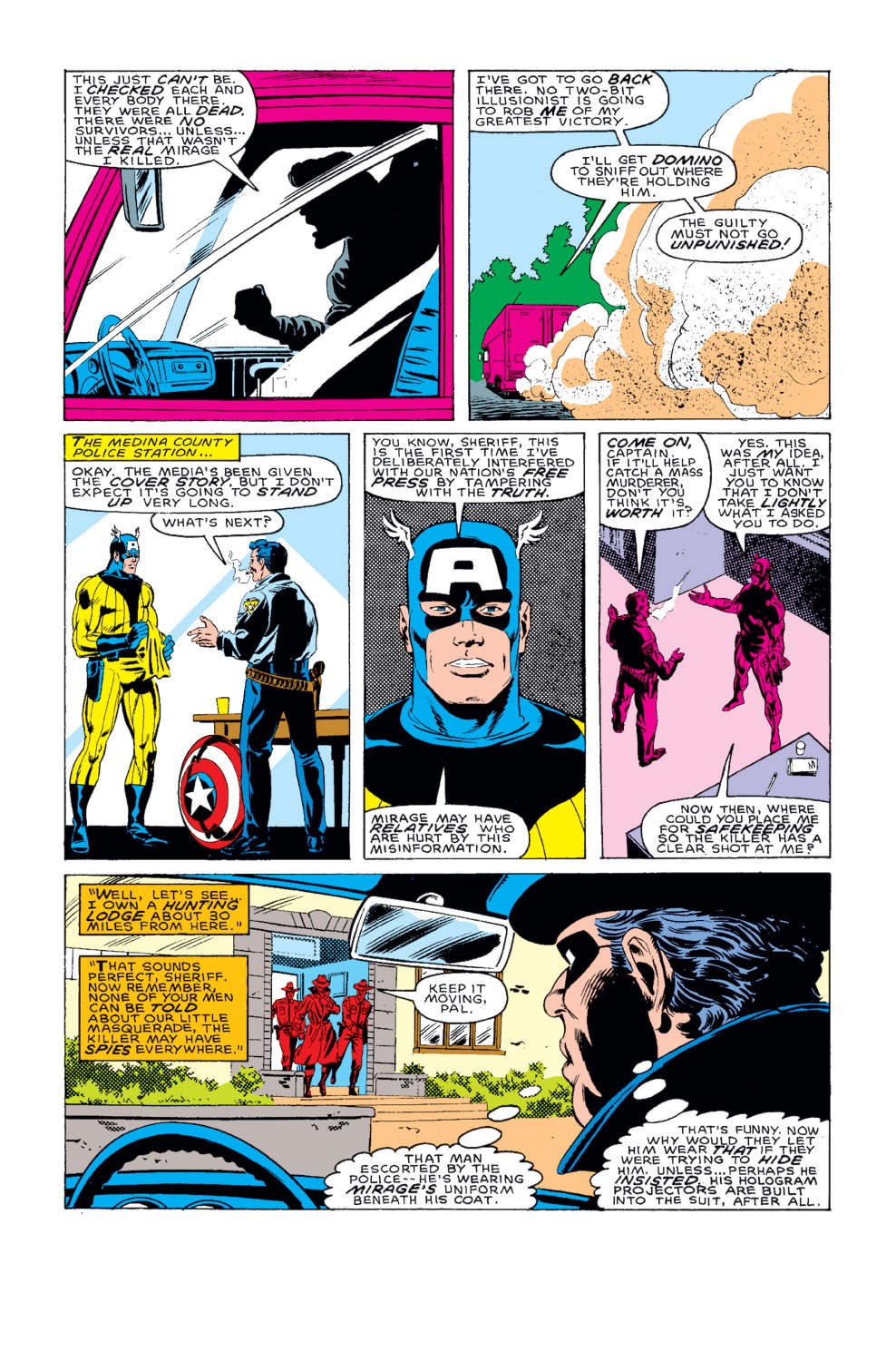 Read online Captain America (1968) comic -  Issue #320 - 16