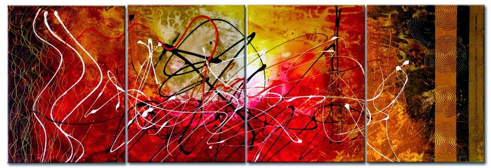 Abstract Painting "Dimensions of Dreams" by Dora Woodrum