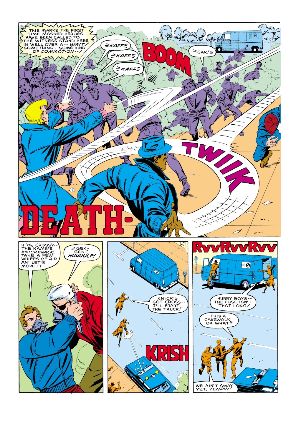 Read online Captain America (1968) comic -  Issue #317 - 3
