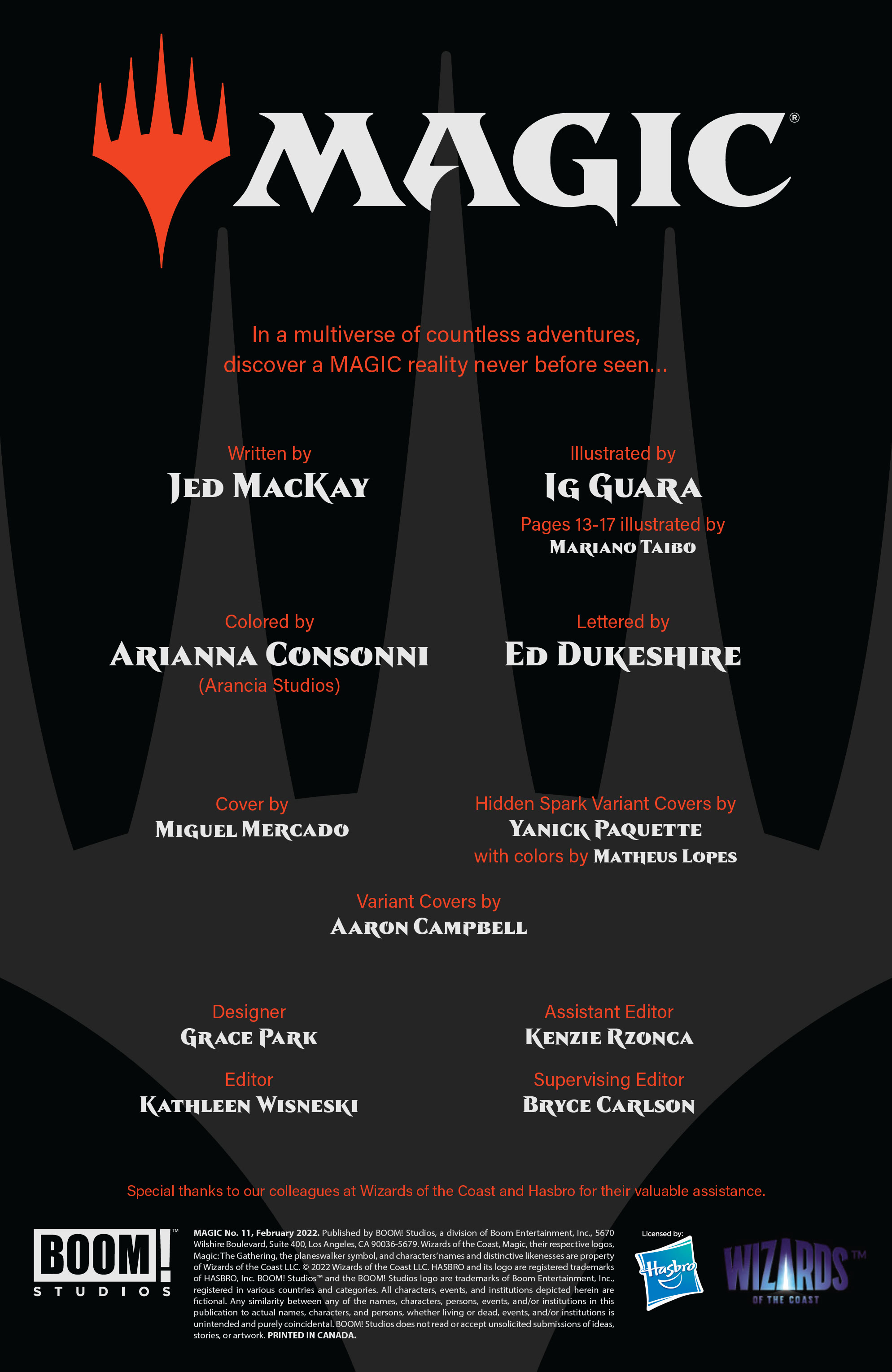 Read online Magic (2021) comic -  Issue #11 - 2
