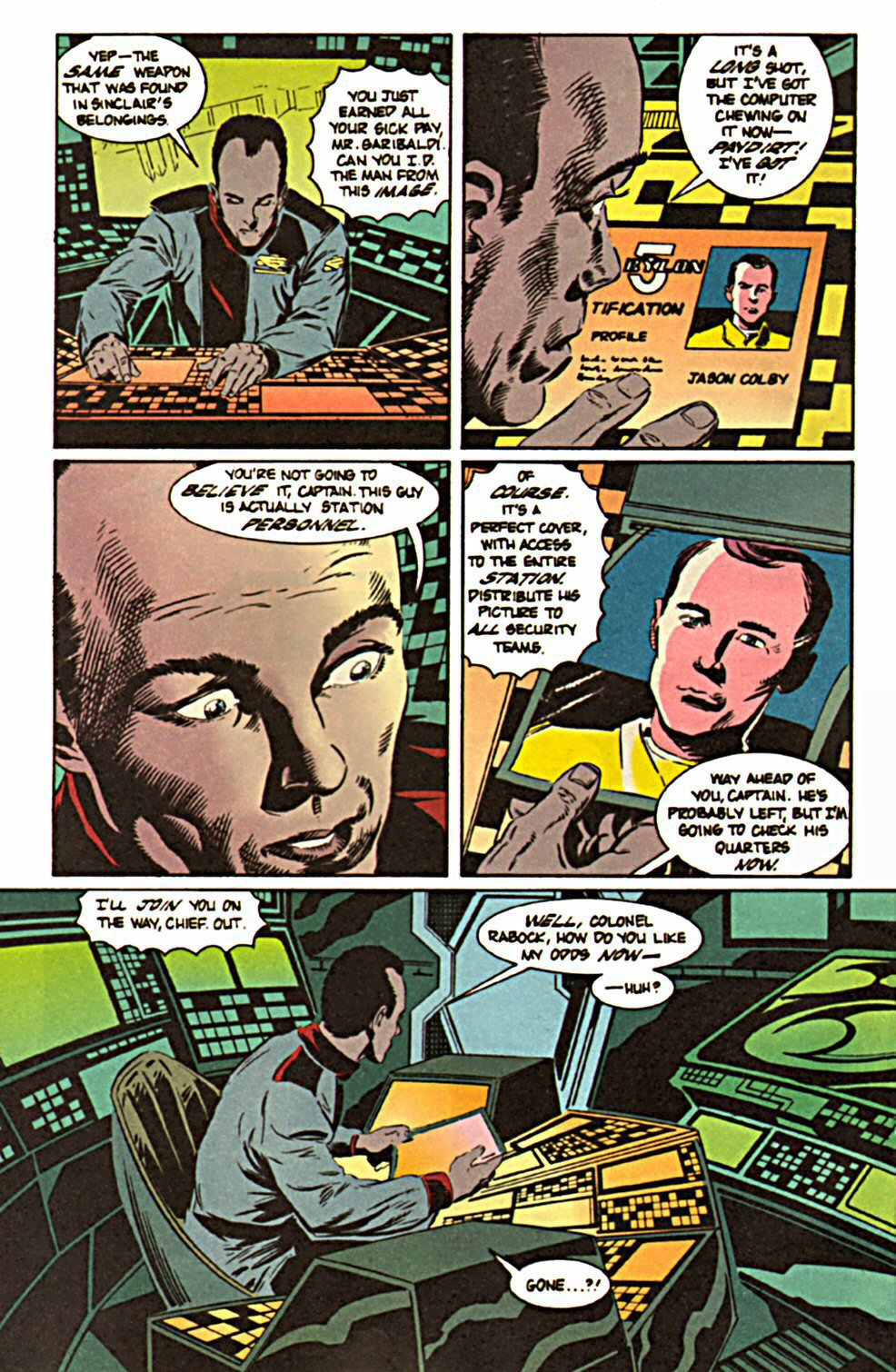 Read online Babylon 5 (1995) comic -  Issue #4 - 16