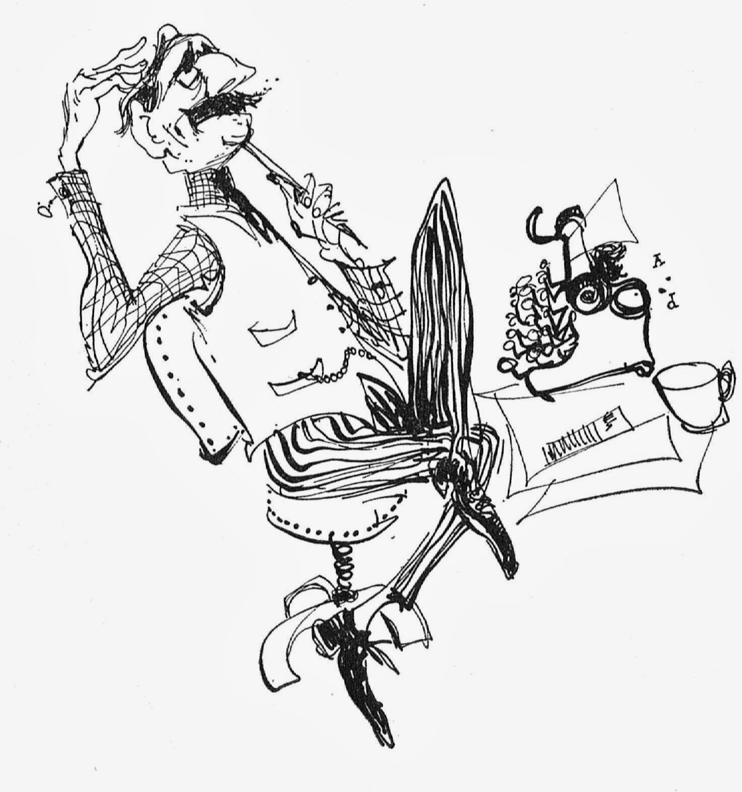 oz.Typewriter Sketches of Journalists and their Typewriters