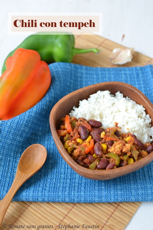 Chili con tempeh Un Pas Plus Vert