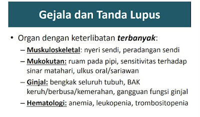 Deteksi Dini Lupus Dengan SALURI (Sadari Lupus Sendiri}