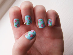 nails nail acrylic designs short flower simple fake summer floral tuesday polish stiletto styles pccala really