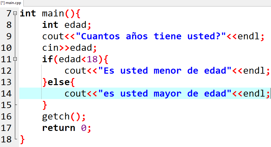 Cies Cali: Programacion C++ Sesion 2