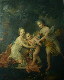 Children of the Duke of Orleans by François-Hubert Drouais, 1762