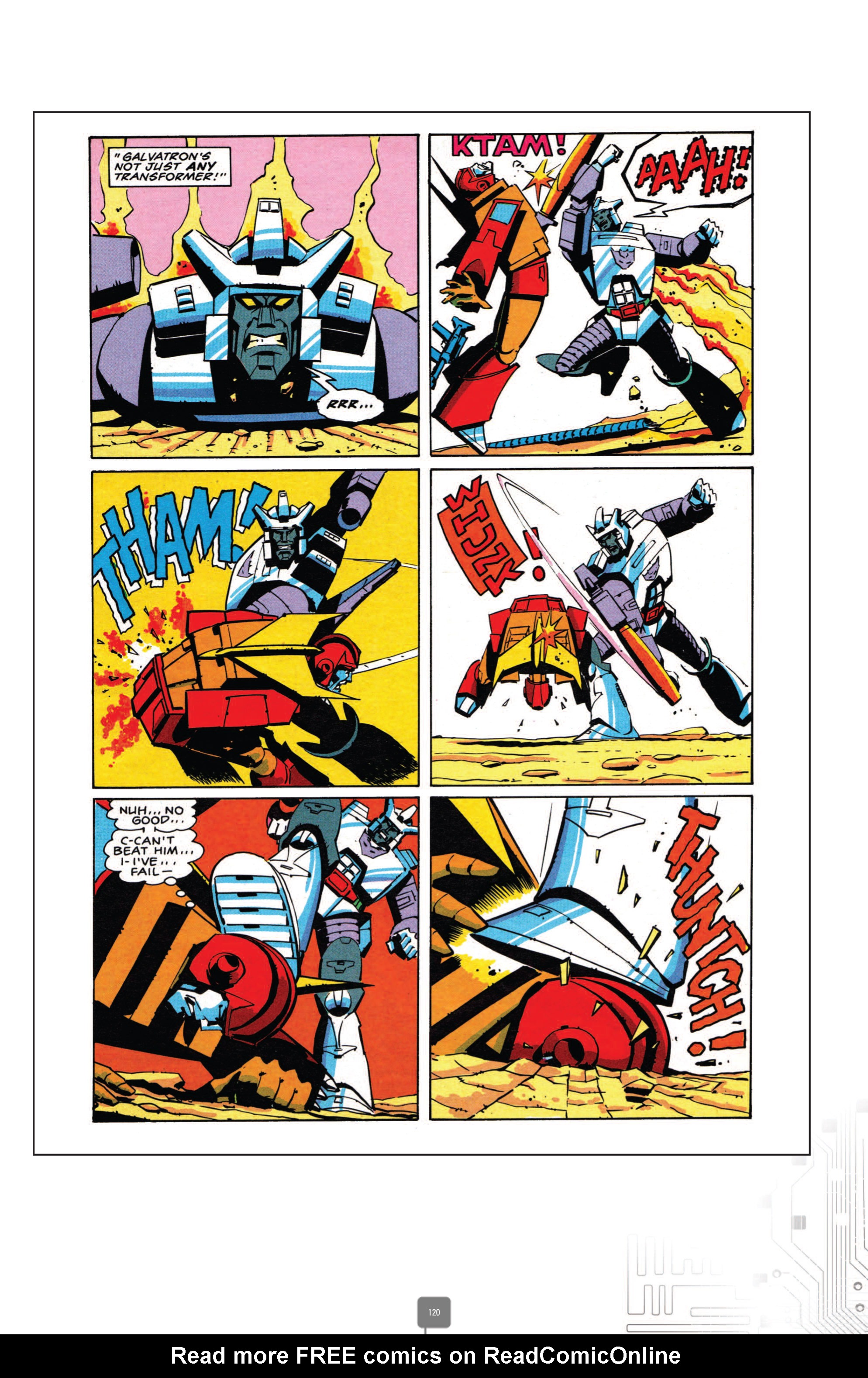 Read online The Transformers Classics UK comic -  Issue # TPB 4 - 120