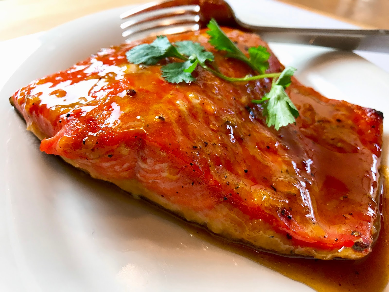 Apricot Teriyaki Salmon